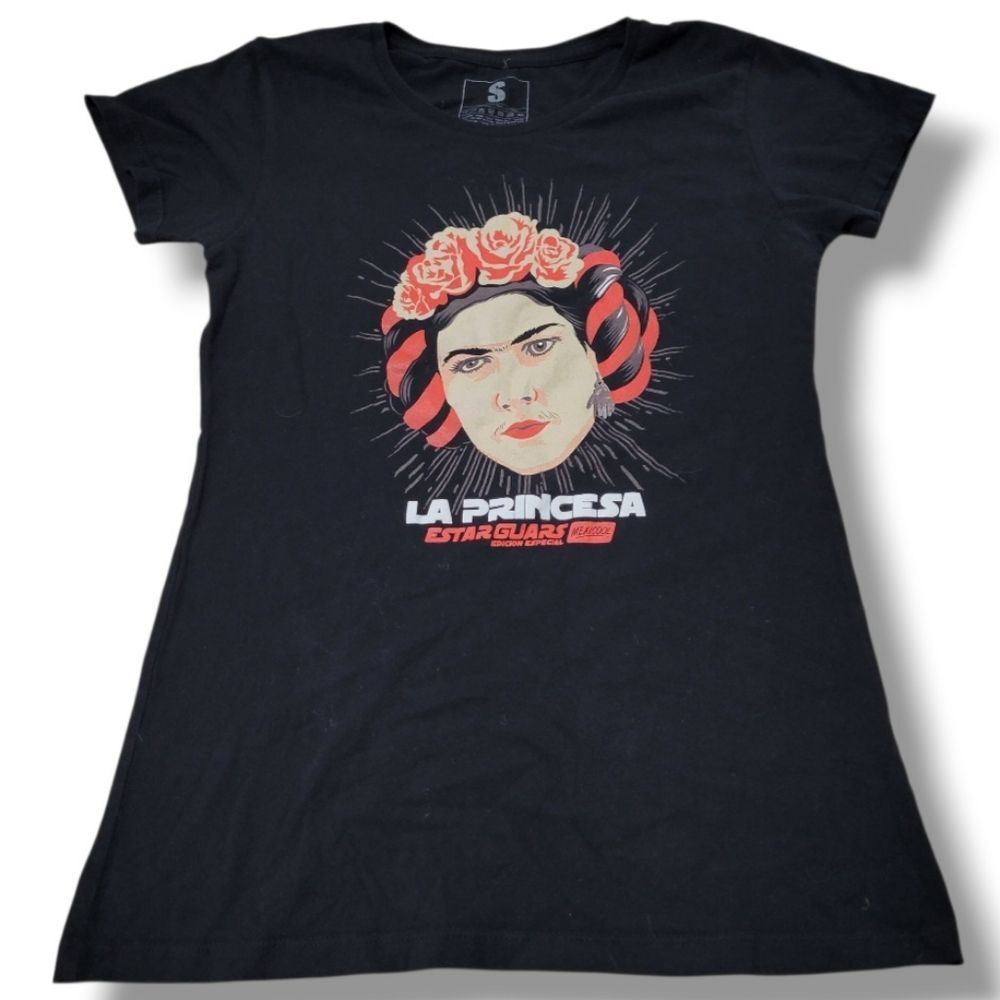Mexicool Shirt Size Small SM Special Edition Frida Kahlo La Princesa Estar Guars